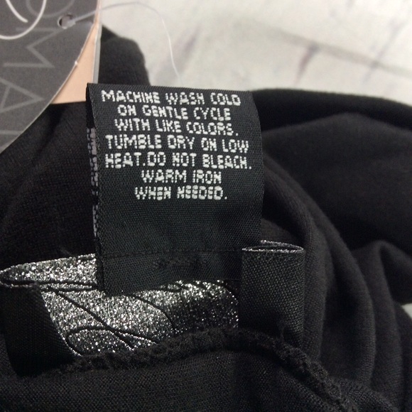 Daily Collection Cross Back Soft Stretchy Maxi Dress Size L Black NWT - Picture 9 of 11